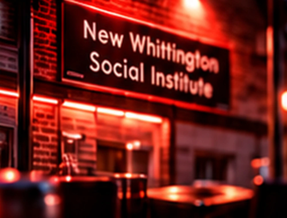 New Whittington Social Institute at night