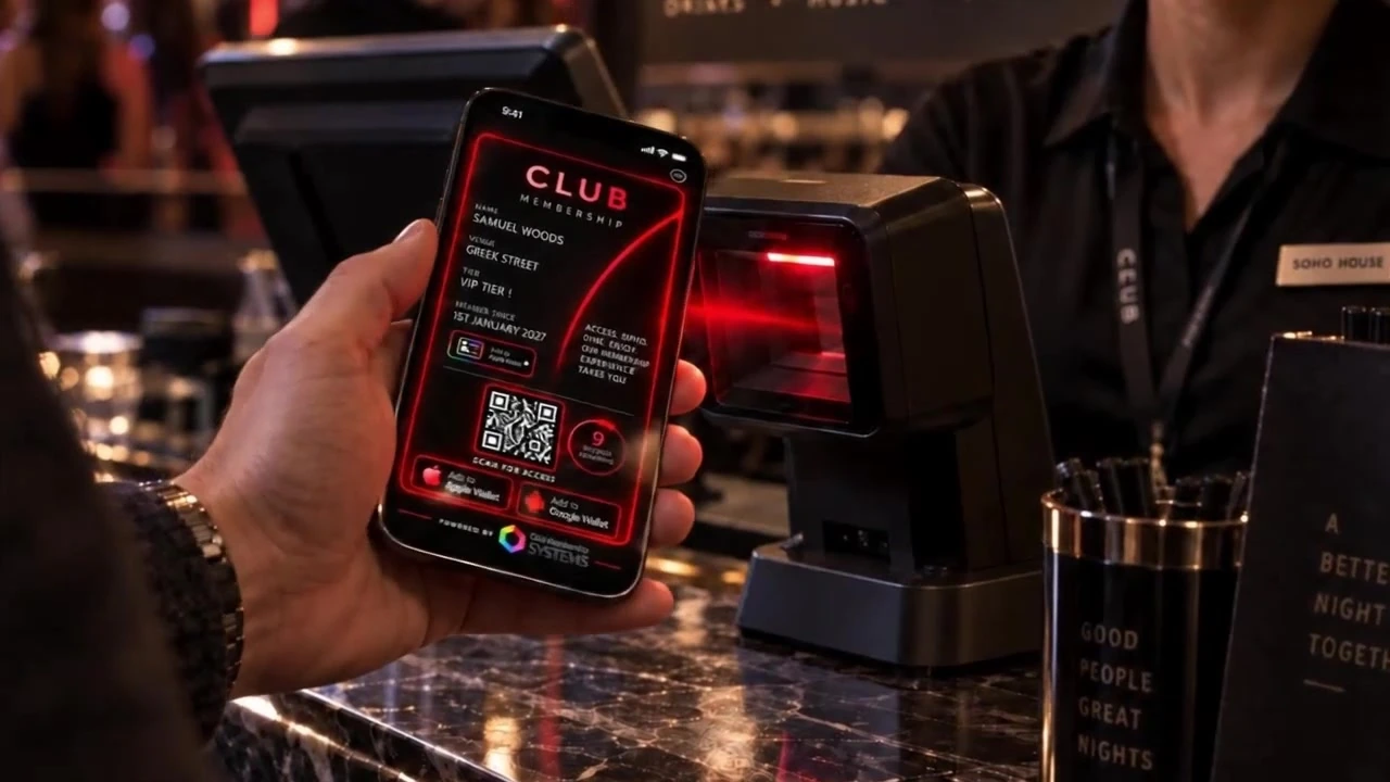 CMS Members App being used at the point of sale